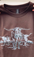 Long Horn crewneck