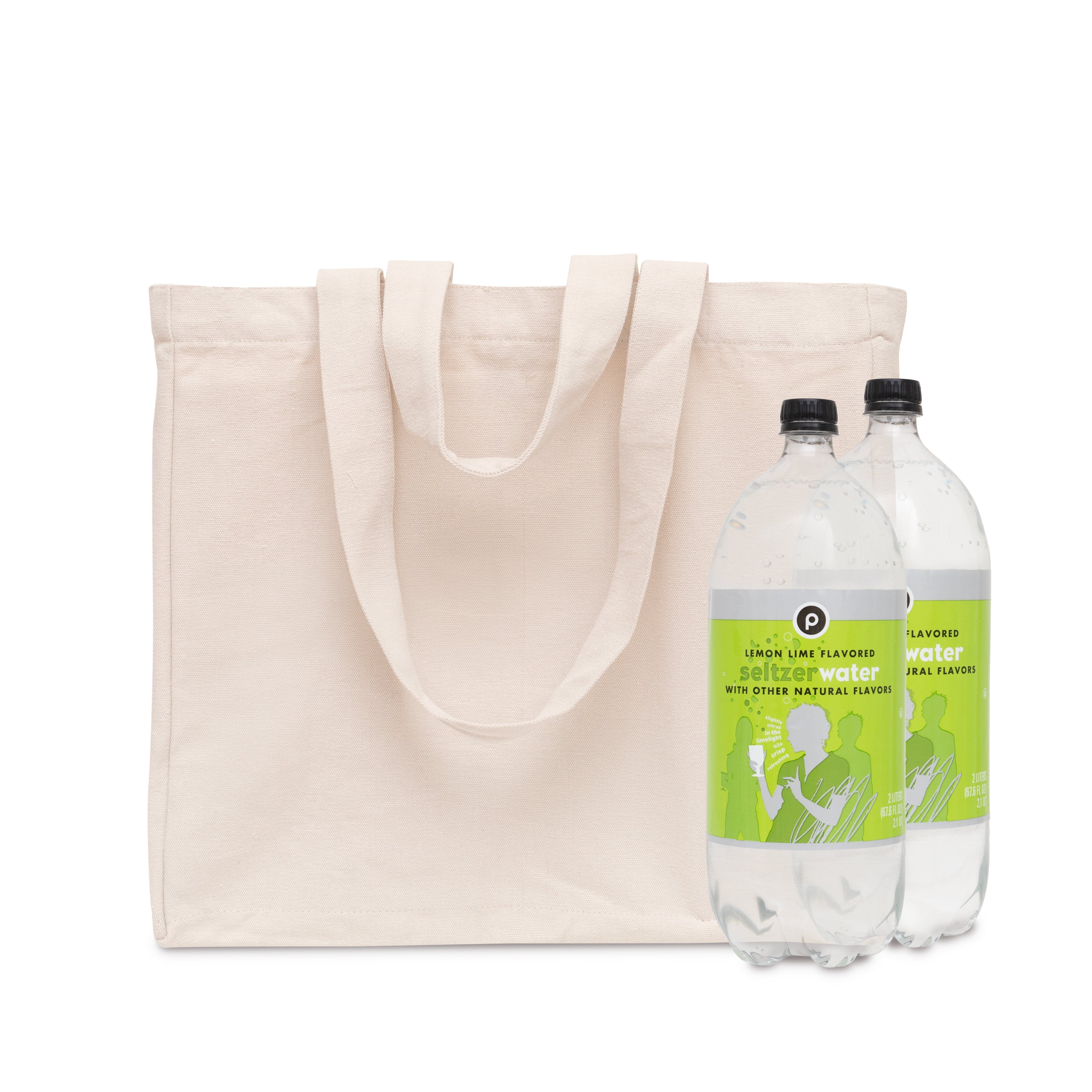 Canvas Jumbo Tote Bag — Organic Cotton, 100 lb Capacity