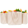 Canvas Jumbo Tote Bag — Organic Cotton, 100 lb Capacity
